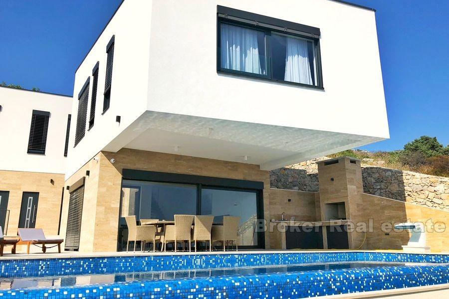 wyspa Ciovo, 6 nowych luksusowych nowoczesnych willi