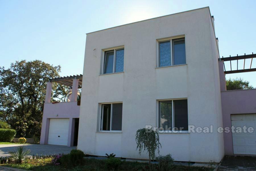 Zadar, a newly built house near the sea