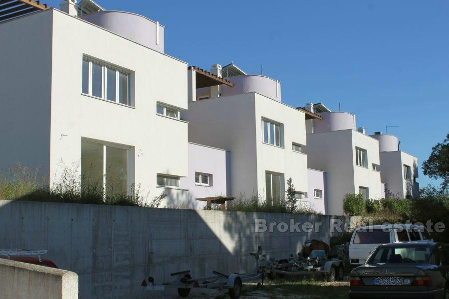 Zadar, a newly built house near the sea