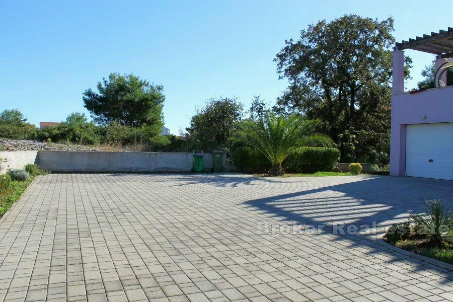 Zadar, a newly built house near the sea