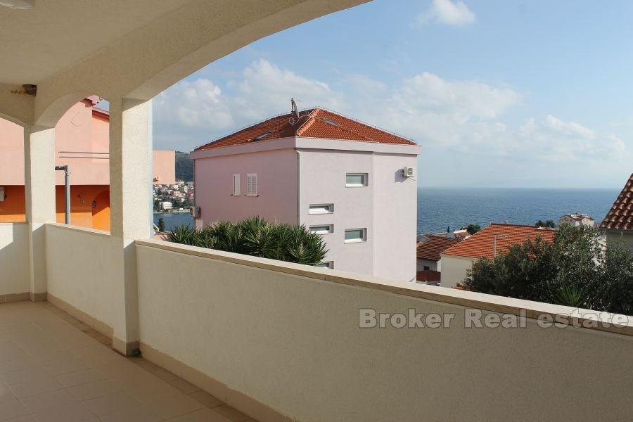 Île de Ciovo, appartement d'une chambre avec vue sur la mer