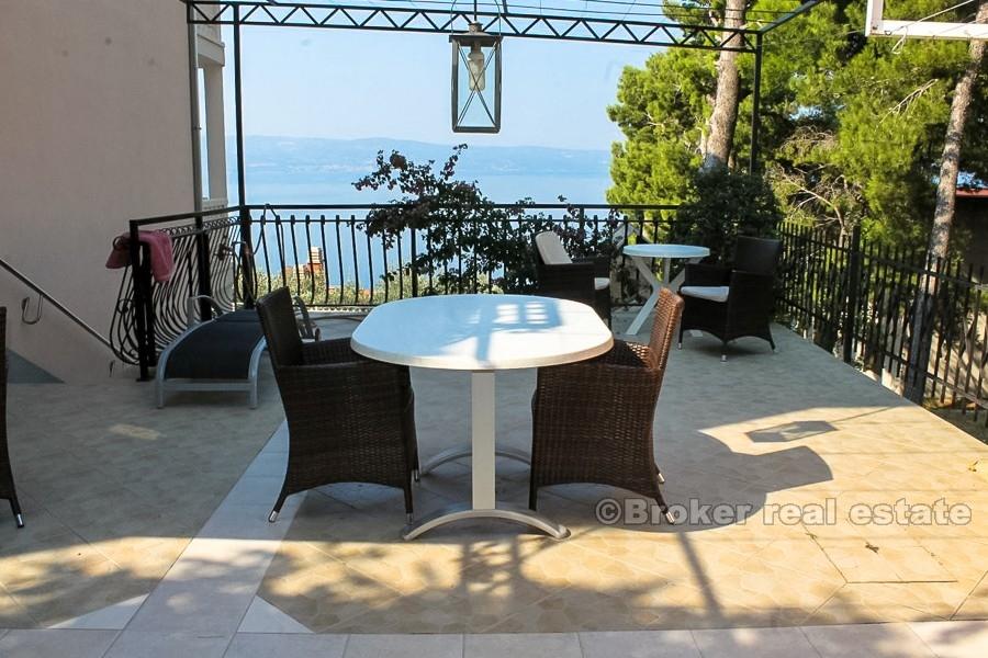 Omiš - Samostatný dům s výhledem na moře