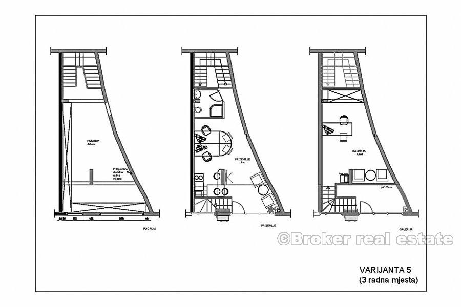 Split - Obchodní prostor / byt