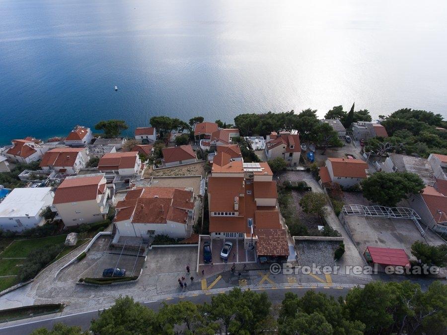 Omiš, hotel s výhľadom na more