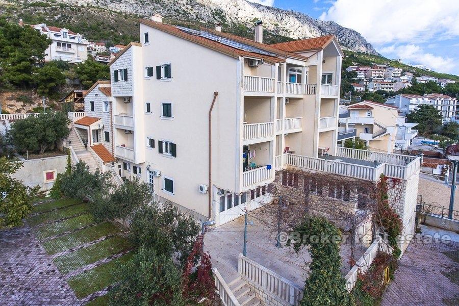 Omiš, hotel s výhľadom na more