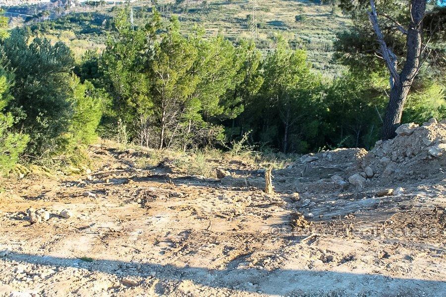 Près de Split, terrain à bâtir avec vue sur Split