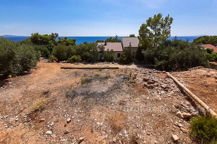 Ön Hvar, byggnadsplats med havsutsikt