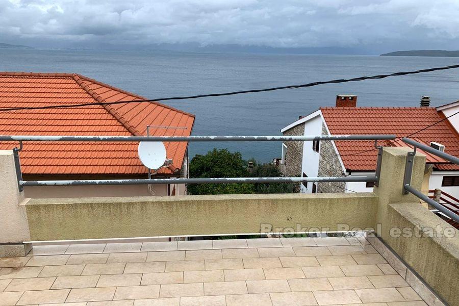 Ostrov Šolta, apartmán s jednou spálňou, s výhľadom na more