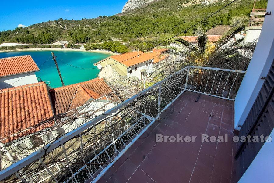 Makarska - Dům na dvou podlažích s výhledem na moře