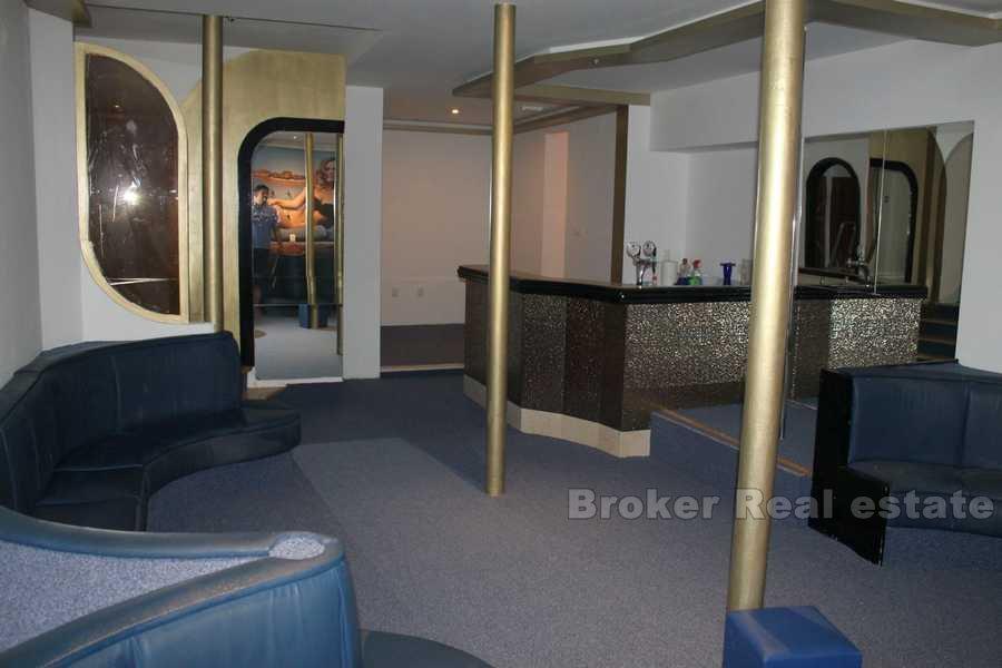 Split, center, business space