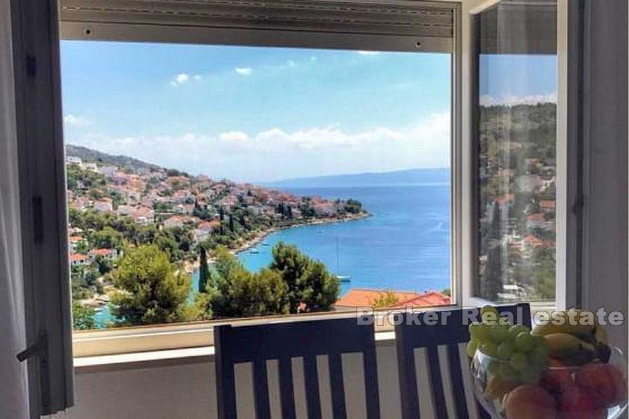 Wyspa Ciovo, nowoczesny apartament z trzema sypialniami