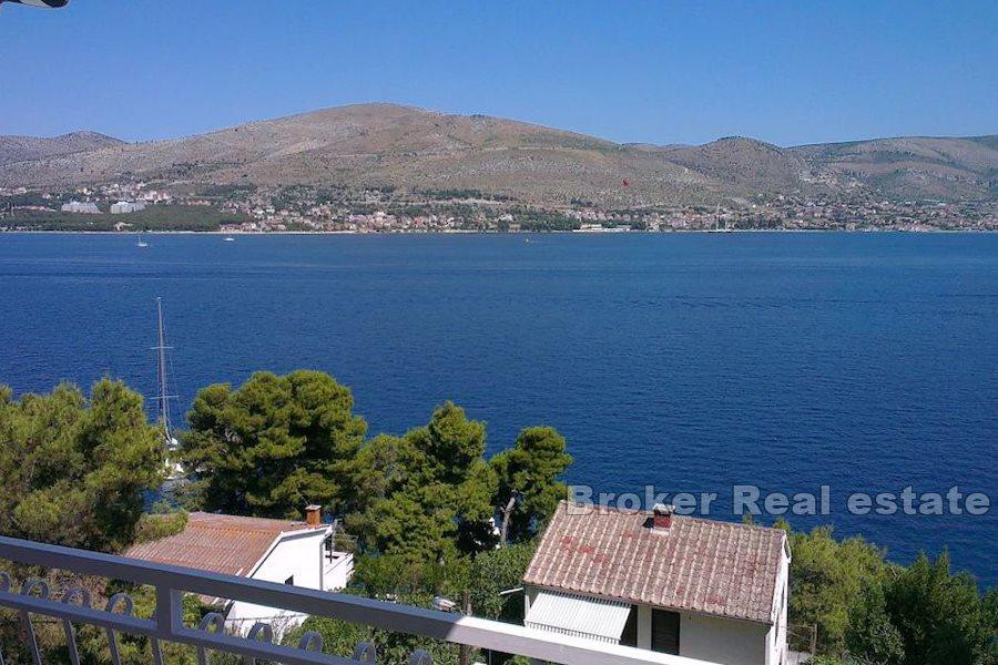 Insel Ciovo, Haus mit Meerblick