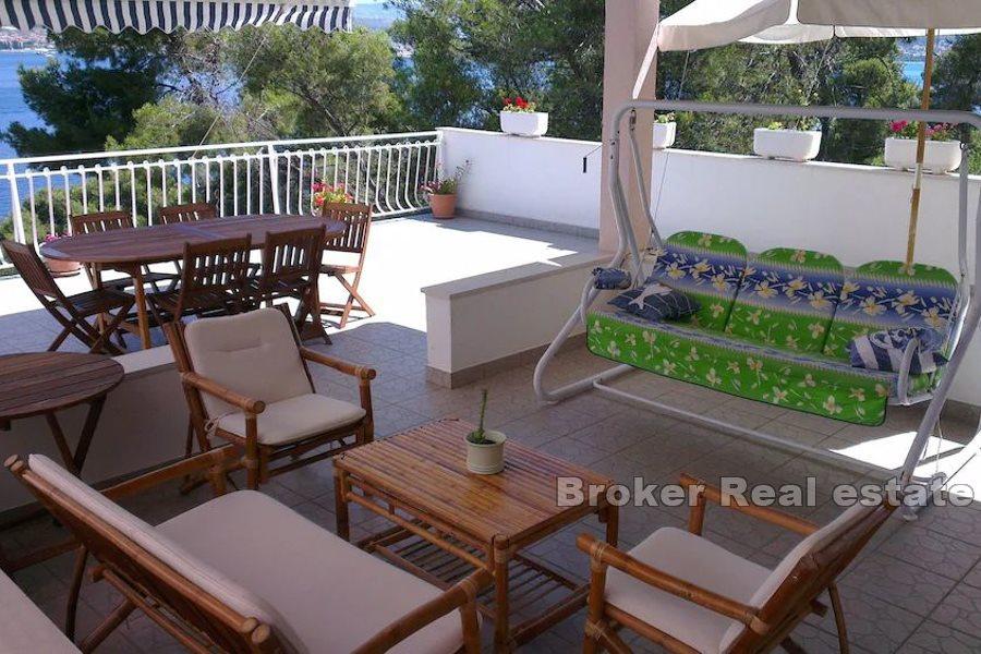 Île de Ciovo, maison avec vue mer