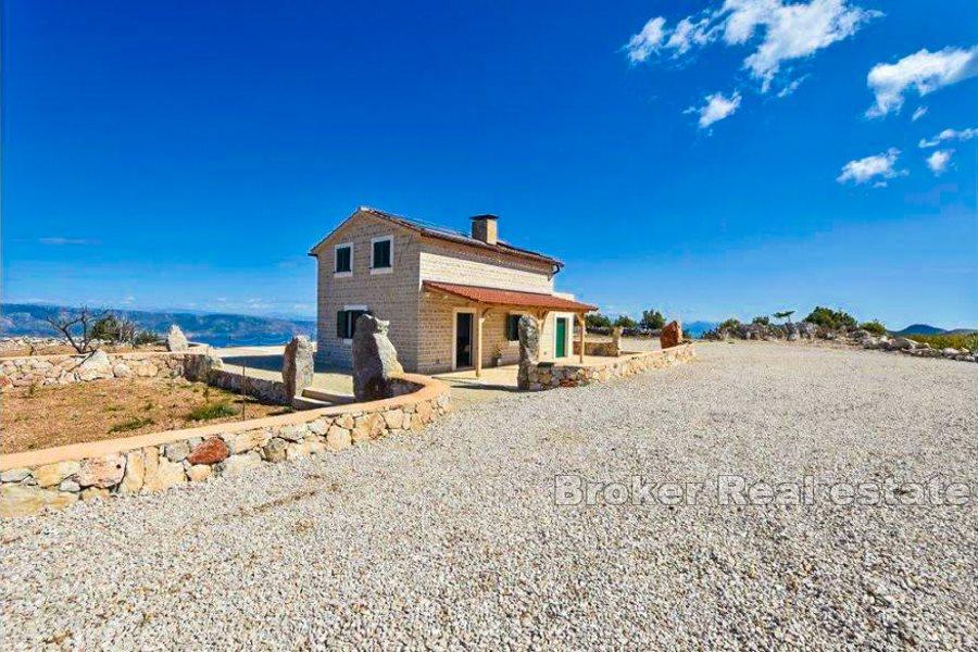 Ostrov Hvar, rekreačný dom s bazénom