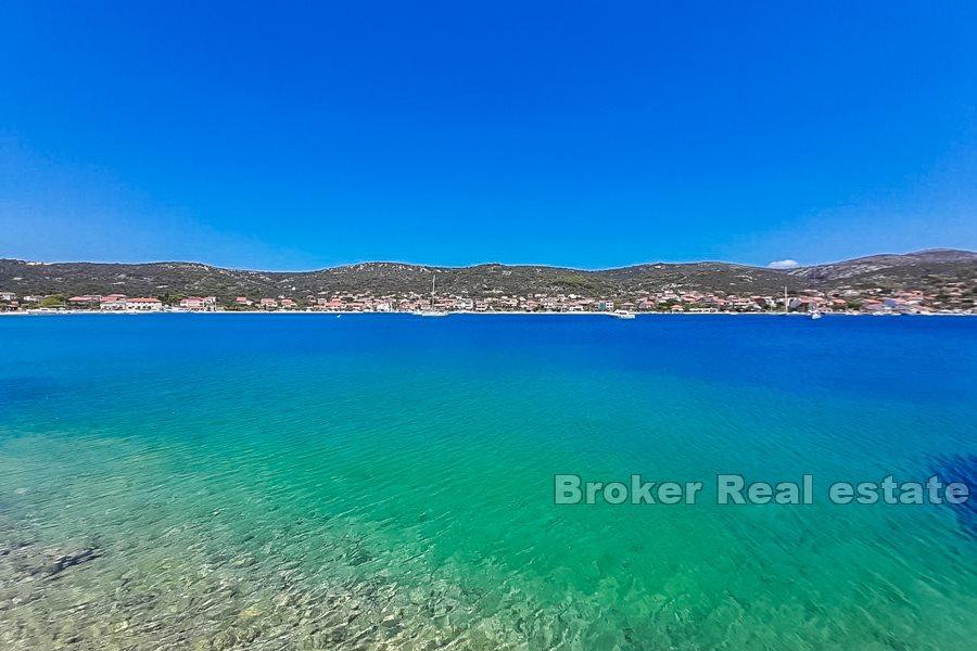 Trogir, building plot by the sea