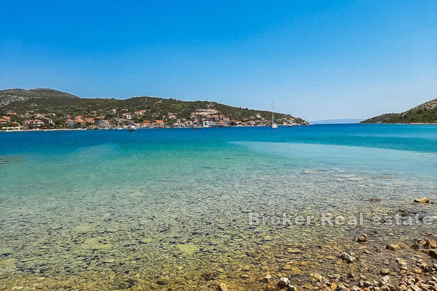 Trogir, building plot by the sea