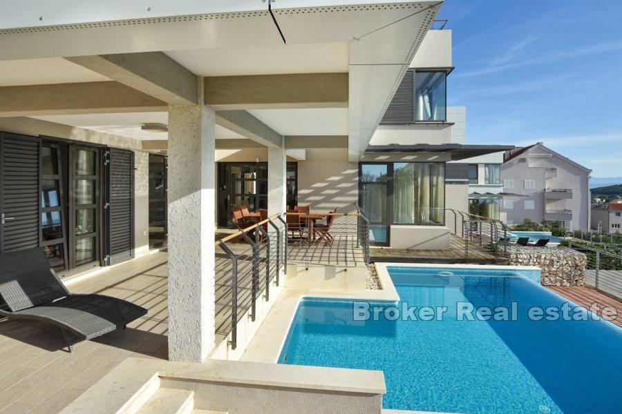 Makarska - Villa mit Pool und Meerblick