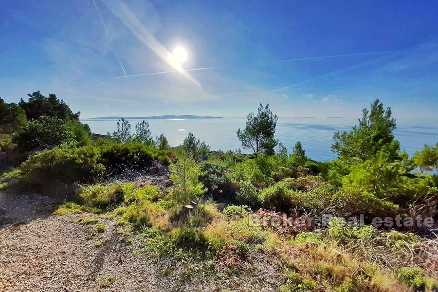 Otok Hvar, građevinsko zemljište s pogledom na more