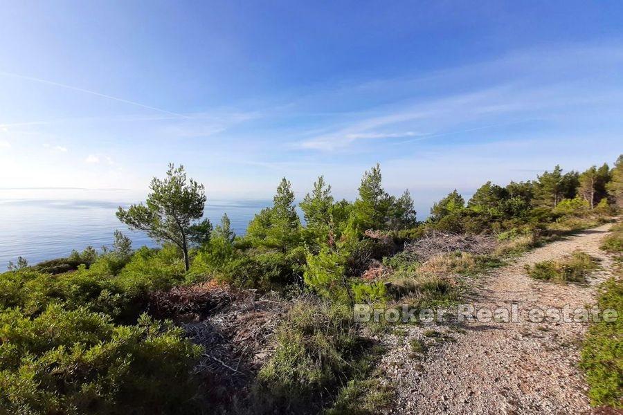 Otok Hvar, građevinsko zemljište s pogledom na more