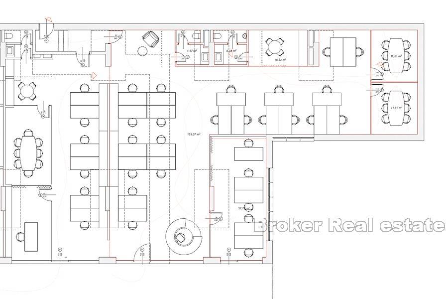 Split, Mertojak - Affärslokaler