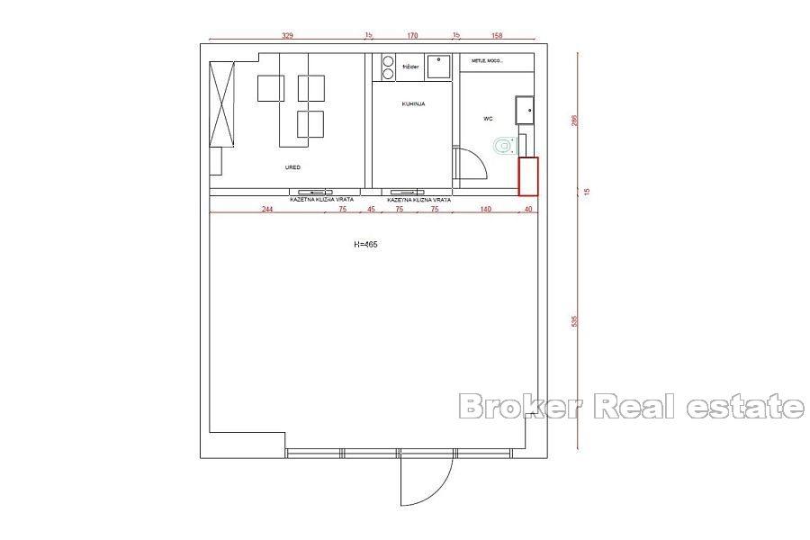 Split - Obchodní prostor