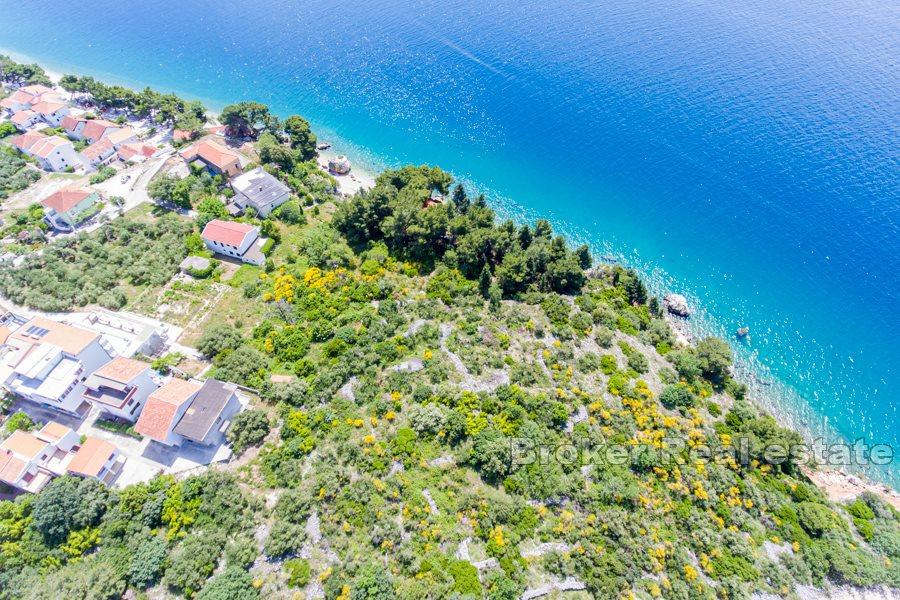 Makarska - Terreno edificabile in prima fila al mare
