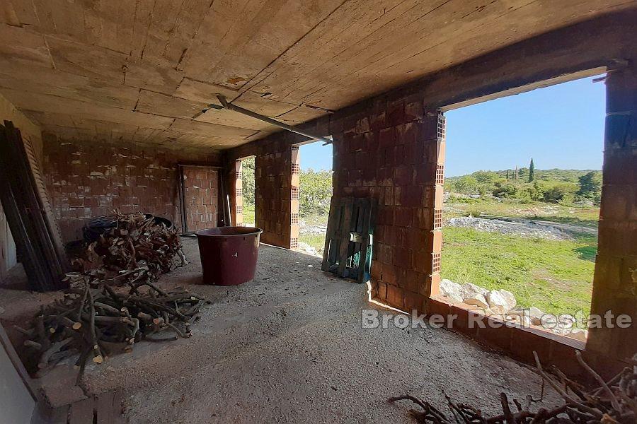 Peljesac - Unfertiges Einfamilienhaus