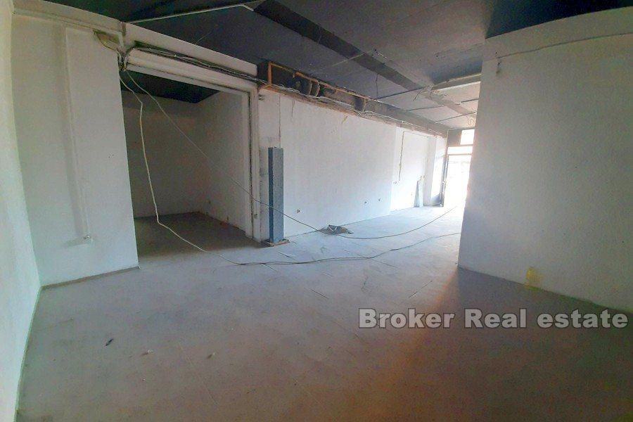 Business space on two floors