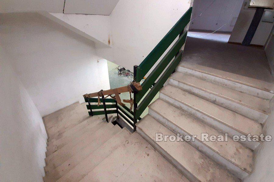 Business space on two floors