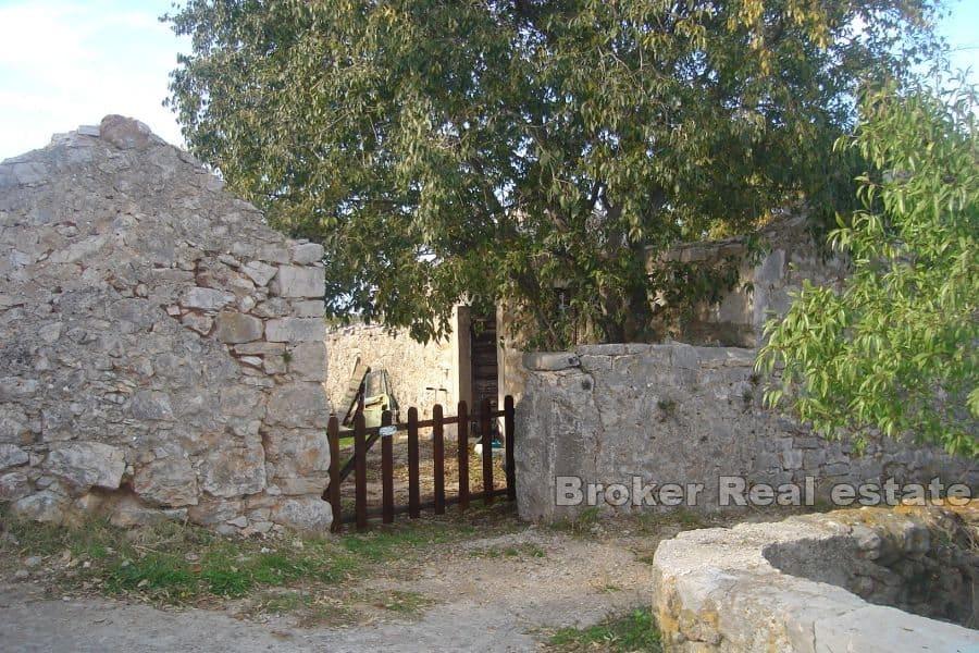 Island of Hvar - Building plot with ruins