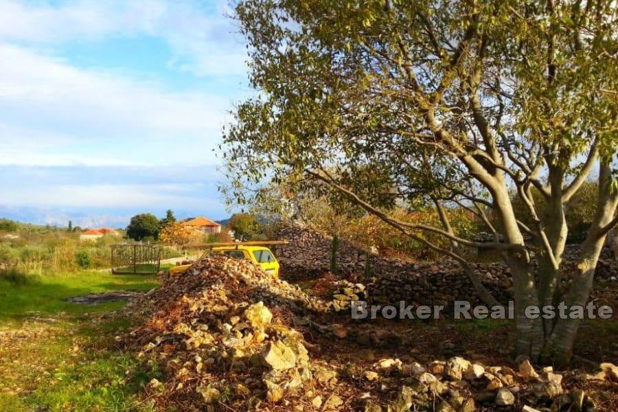 Island of Hvar - Building plot with ruins