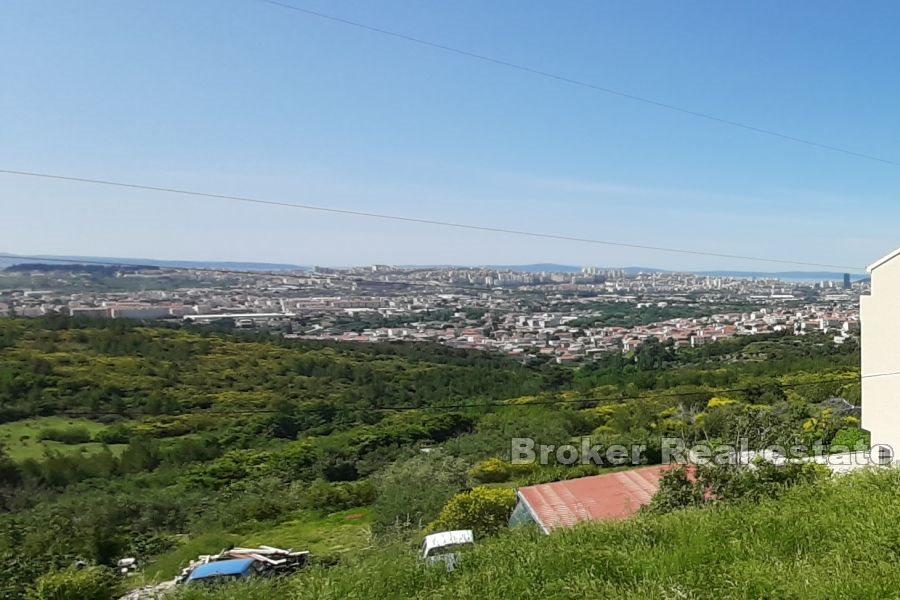 Nær Split - Land med panoramautsikt