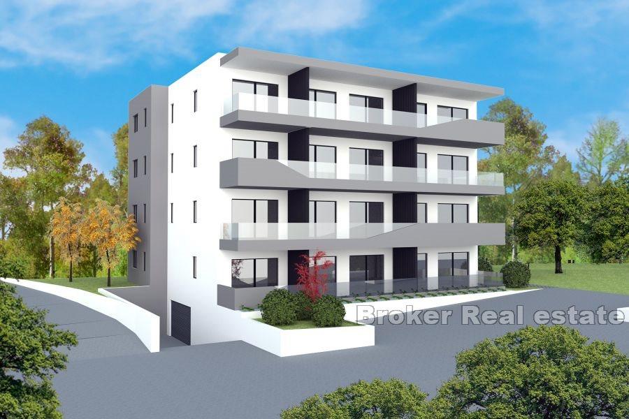 Makarska Riviera - Moderne leiligheter under bygging nær sjøen