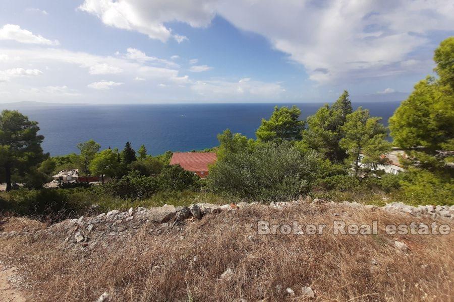 Island of Hvar - Building plot with a beautiful view