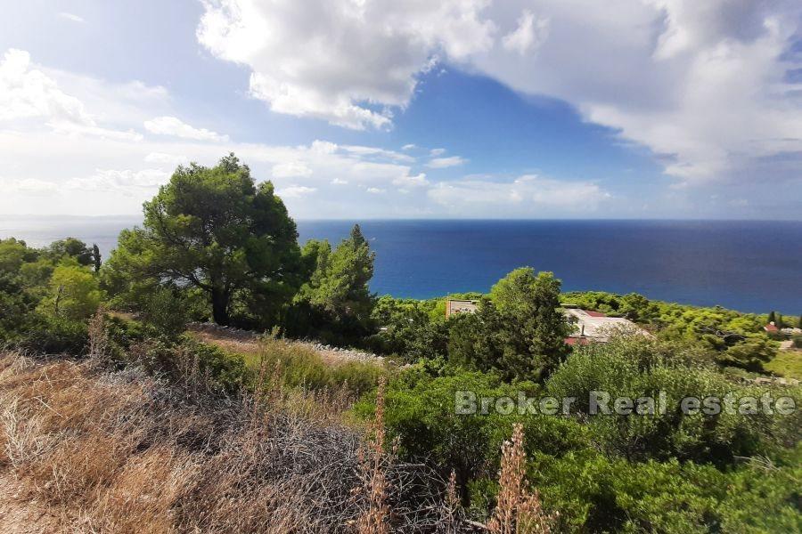 Island of Hvar - Building plot with a beautiful view
