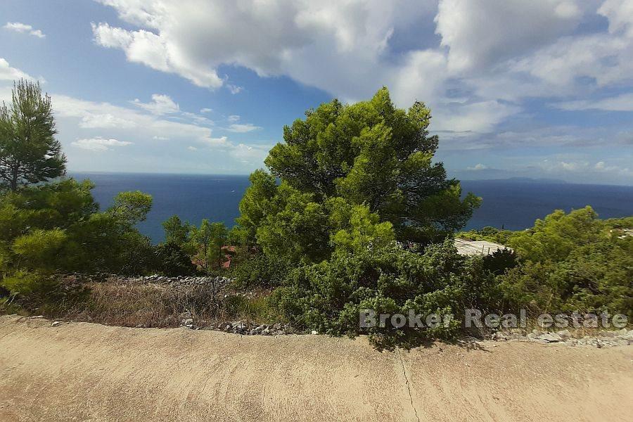 Island of Hvar - Building plot with a beautiful view