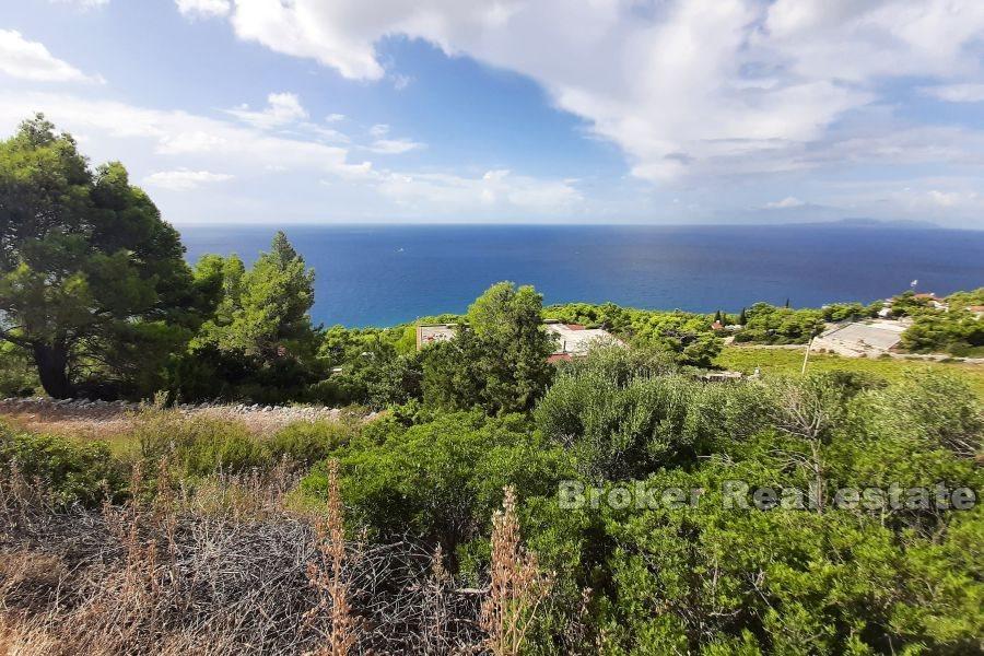 Wyspa Hvar - Działka budowlana z pięknym widokiem