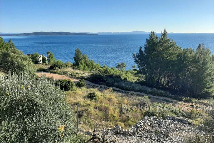 Ostrov Hvar - Atraktivní stavební pozemek s otevřeným výhledem
