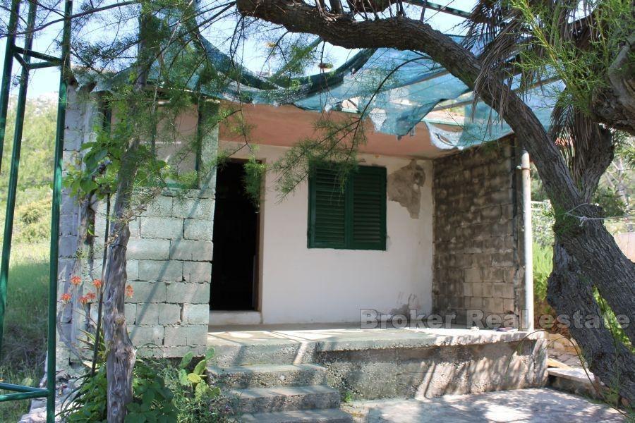 Wyspa Hvar, wolnostojący dom pierwszym rzędzie do morza