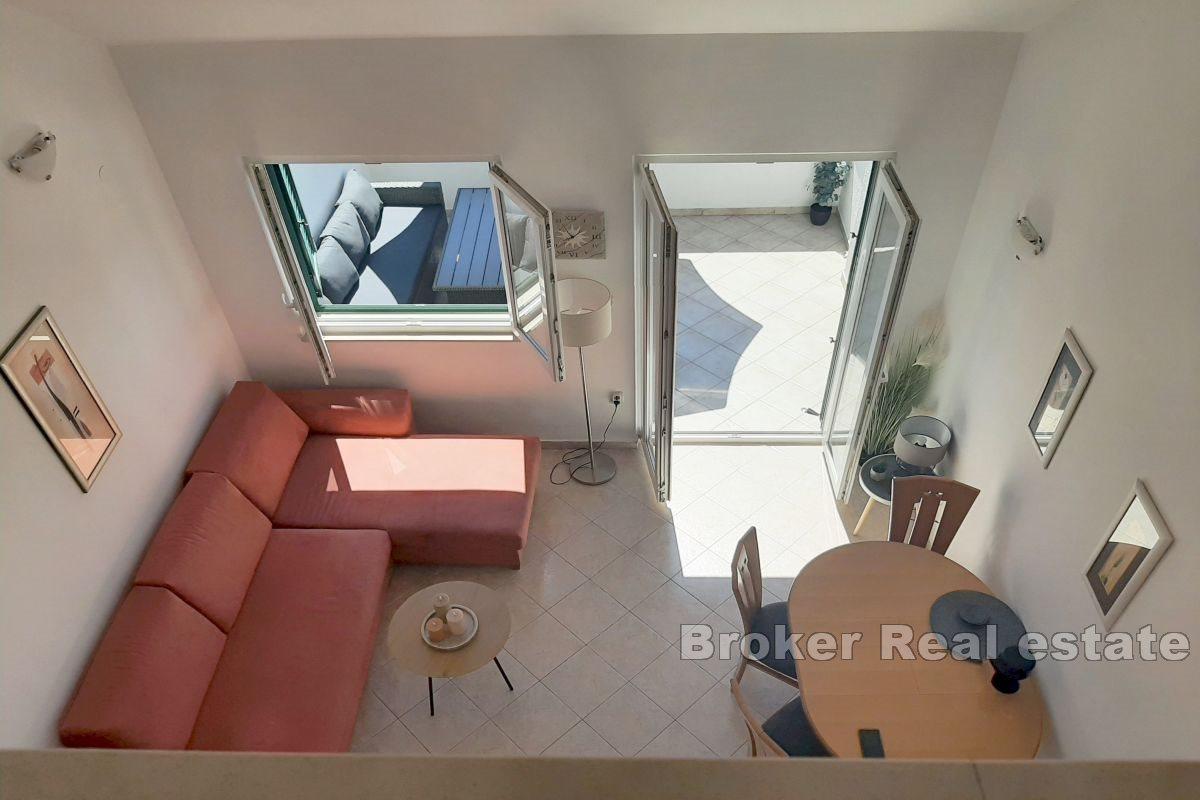 Appartamento con vista sul mare aperto