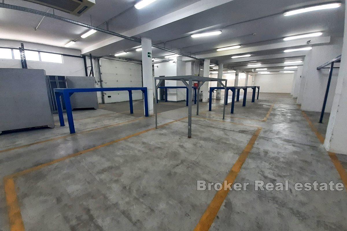 Spacious production - storage office space