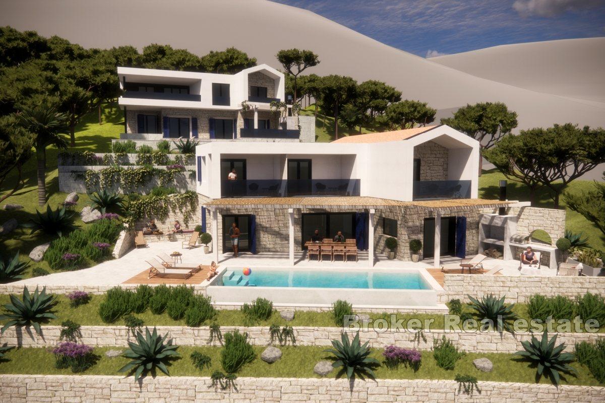 Nowoczesna willa z basenem i otwartym widokiem