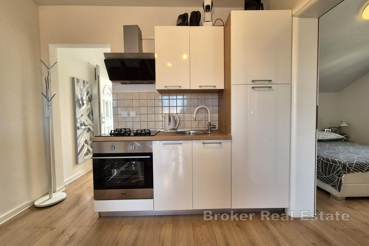 Nowocześnie urządzony apartament z dwiema sypialniami