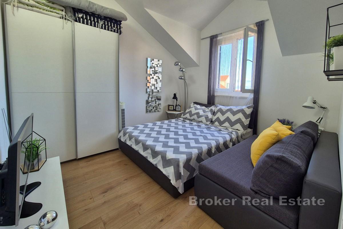 Nowocześnie urządzony apartament z dwiema sypialniami