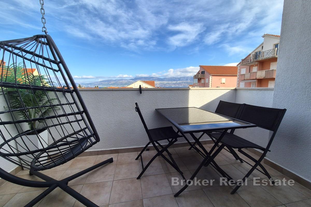 Nowocześnie urządzony apartament z dwiema sypialniami