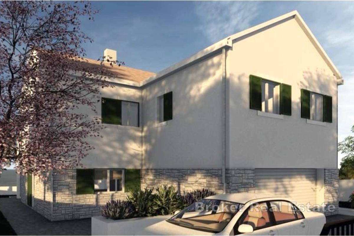 Zemljište s odobrenim projektom i pogledom na more