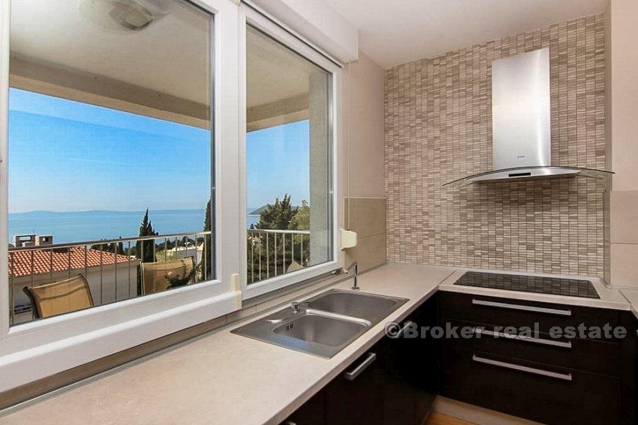 Split, Meje, appartement de deux chambres avec vue sur la mer