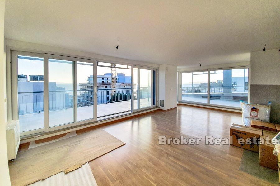 Сплит, Знян, пентхаус с видом на море