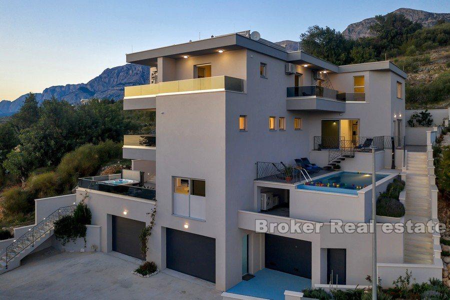 Makarska Riviera, Apartmenthaus mit Meerblick