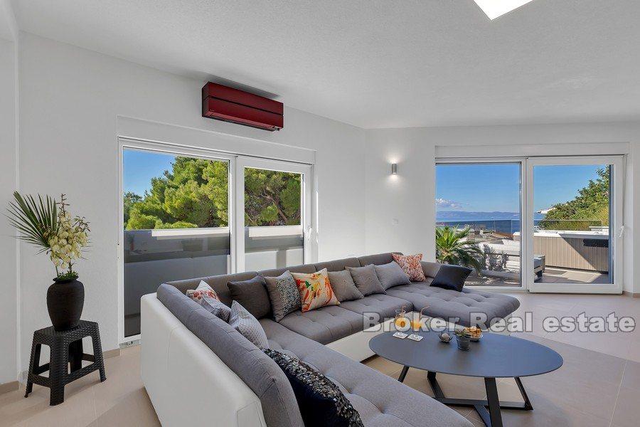 Makarska Riviera, Apartmenthaus mit Meerblick